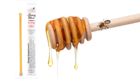 Infused Honey Sticks - 3x15mg Full Spectrum from Essence of Wellbeing